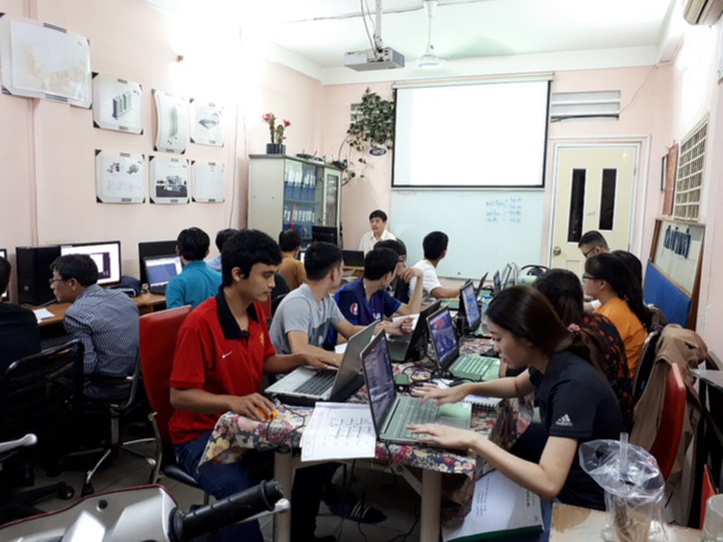 Bộ sưu tập lớp học revit tại BIM-Revit NPD 2018